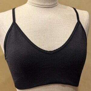 Lululemon Charcoal Gray Sports Bra, Size 6